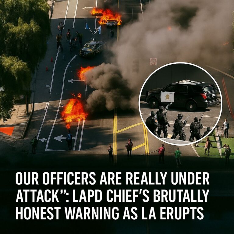 Our officers are really under attack- Explosives, firebombs fly in LA chaos