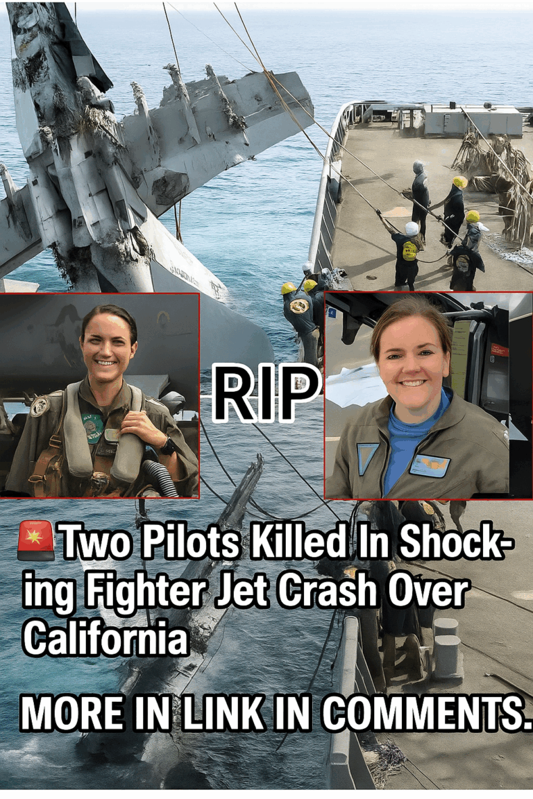😔 Fighter Jet Goes Down, Two Pilots Lost — What Happened More in link in comments.