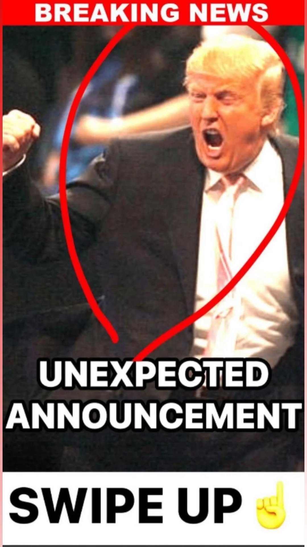 Our thoughts and prayers go out to Donald Trump and his family for their tragic loss