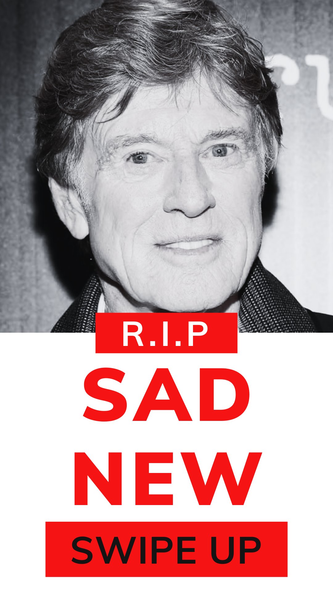Robert Redford DlES at 89
