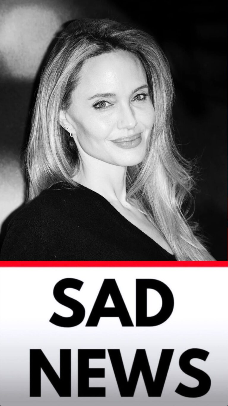 Breaking News - Hollywood Reports Very Sad News About Angelina Jolie, She Is Confirmed As…