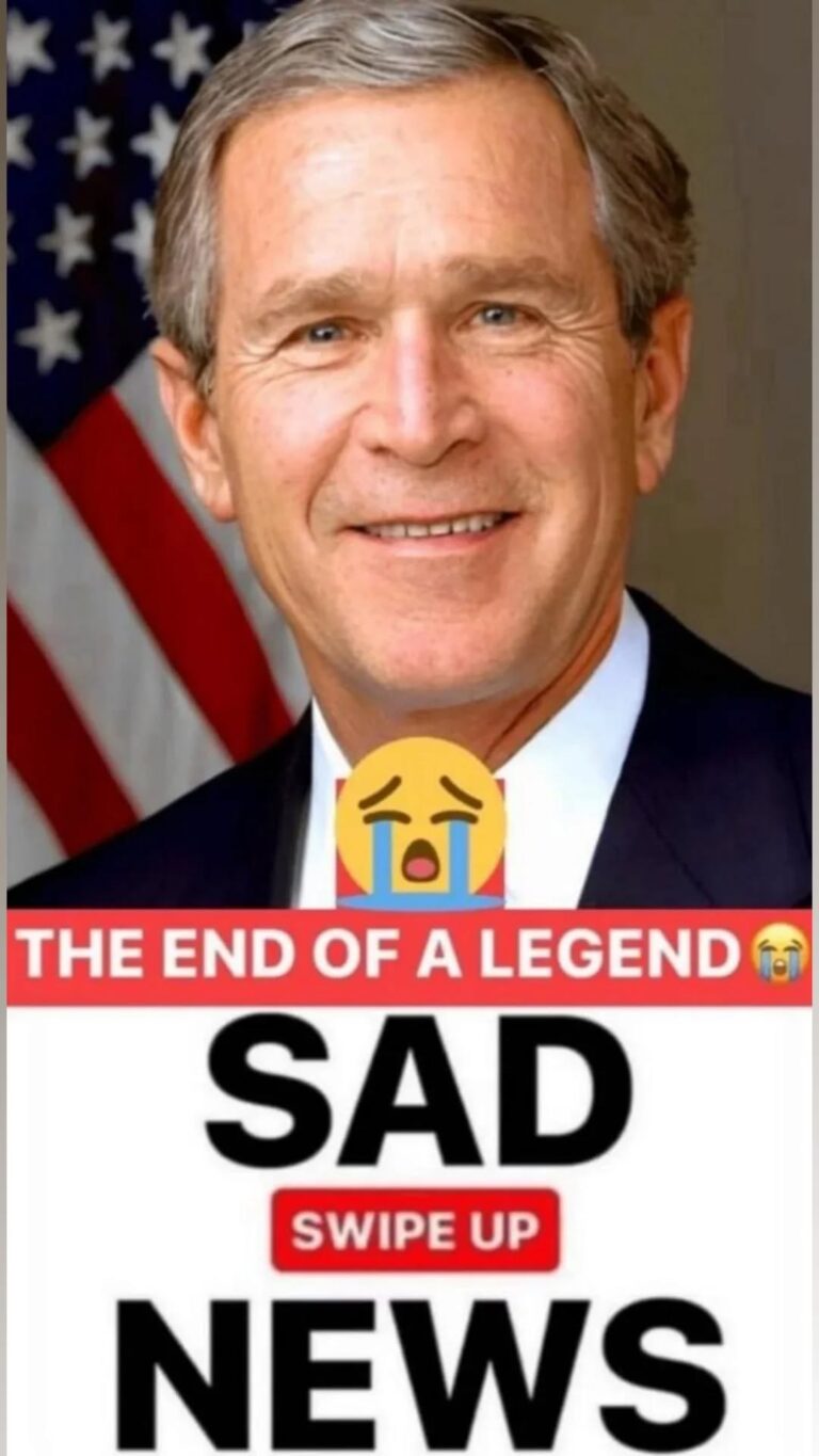 Breaking – Sad News About George W Bush!