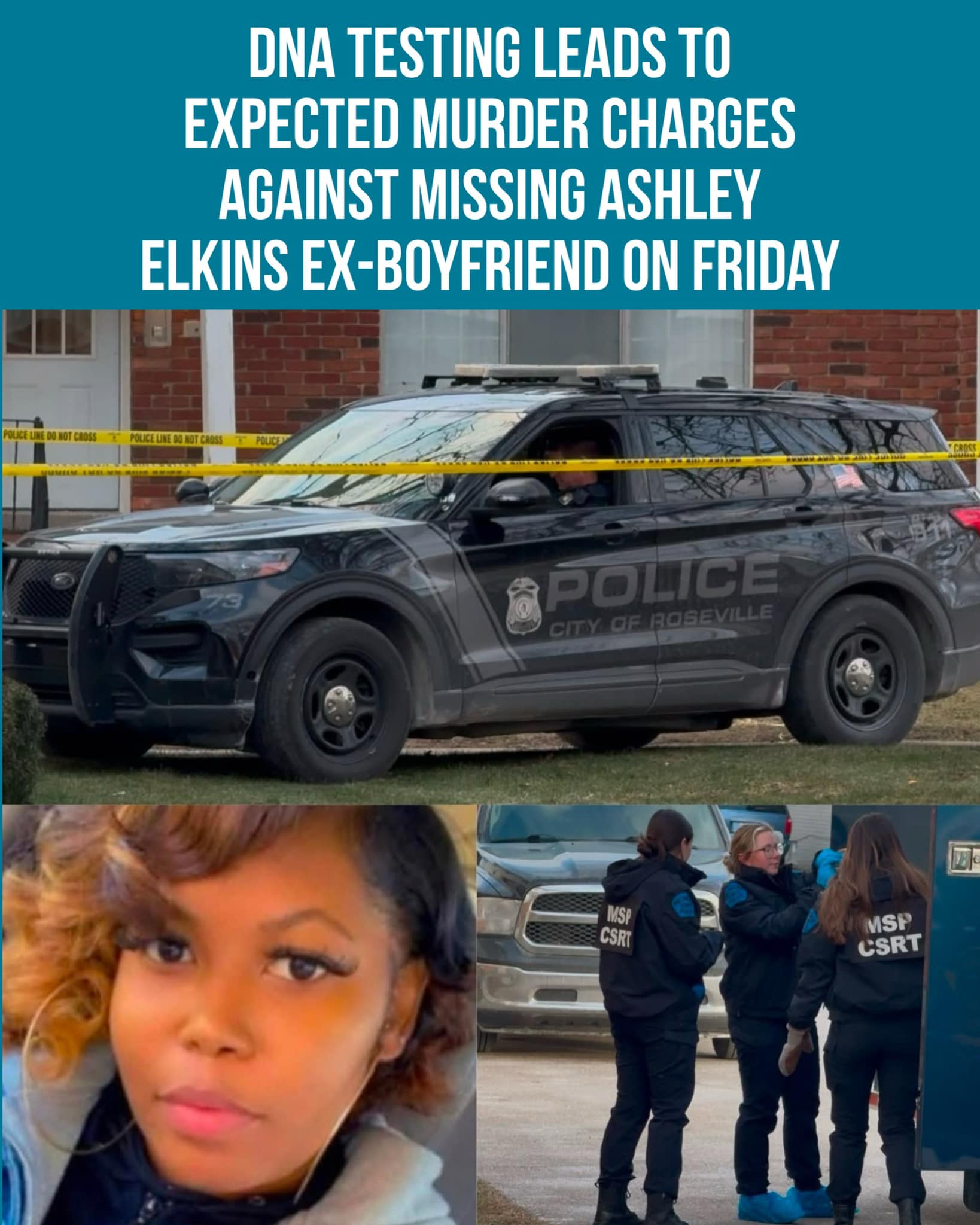 DNA testing leads to expected murder charges against Ashley Elkins ex-boyfriend on Friday