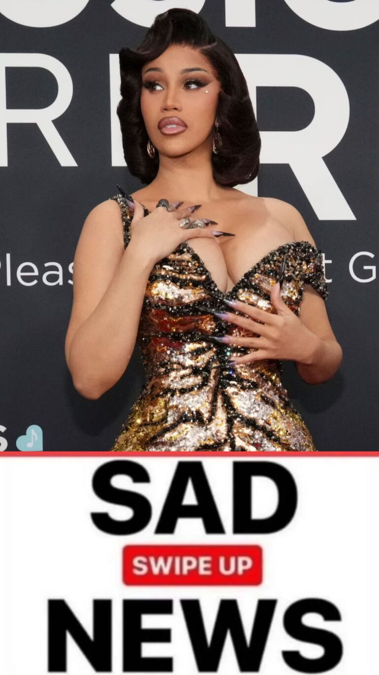 SAD NEWS Cardi B broke down in tears, blaming herself for a tragic accident that took her daughter’s life