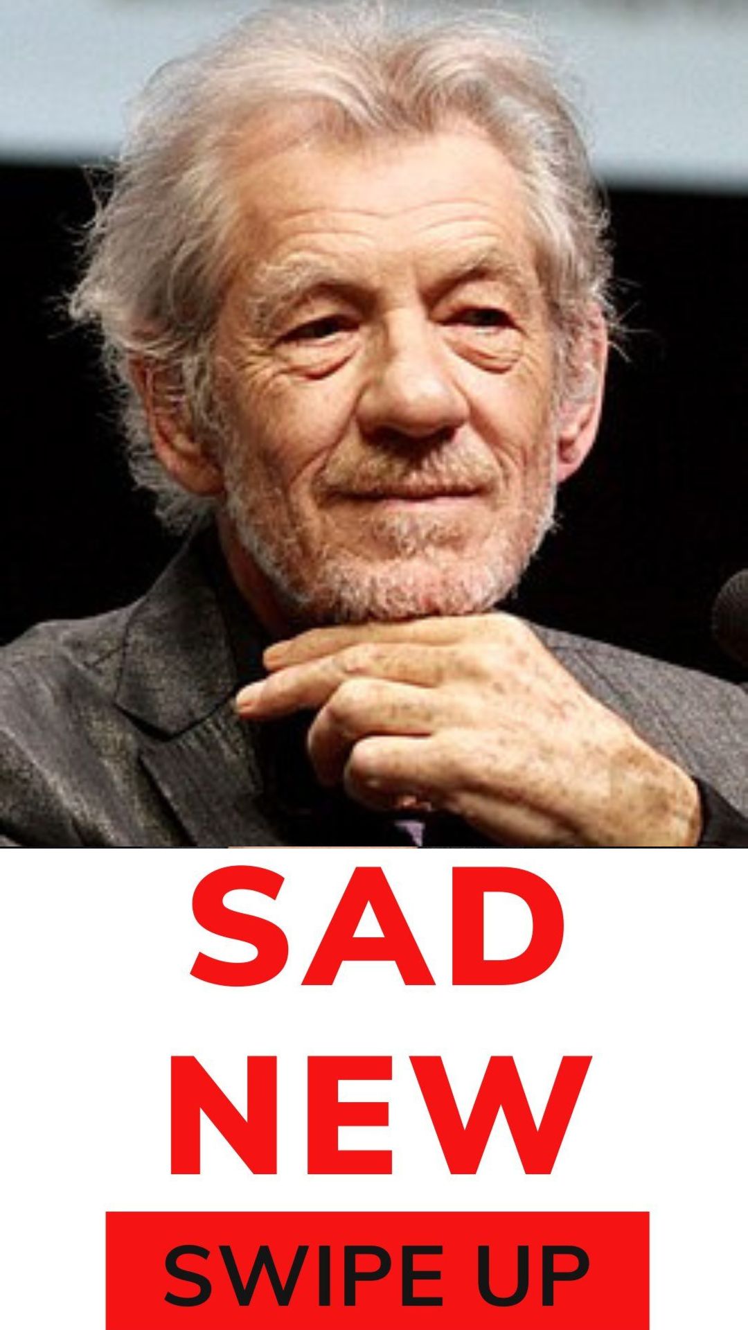 Sir Ian McKellen Gives Health Update After Falling Off Stage-'My Injuries Have Been Diagnosed'